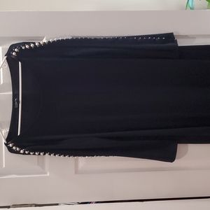 MSK Pearl arm detail dress